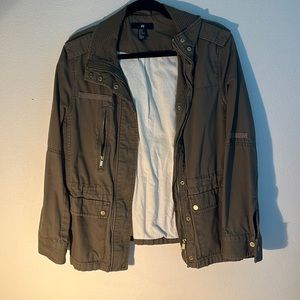 H&M army green jacket